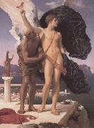 Lord Frederic Leighton Frederic Leighton,Daedalus and Icarus (mk23) oil painting on canvas